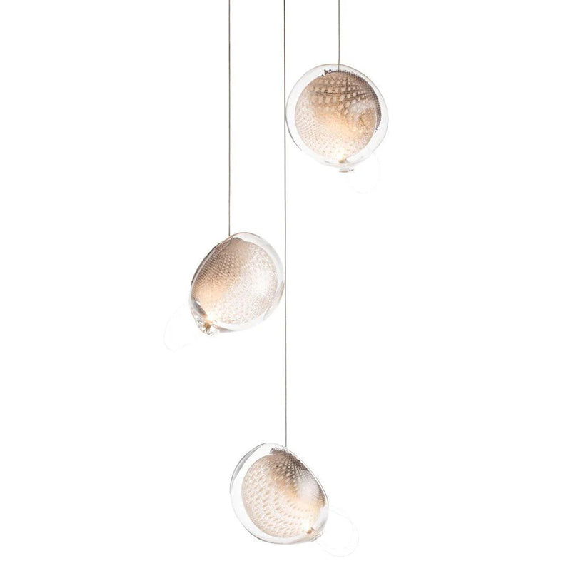 Fermo Cluster Glass Chandelier