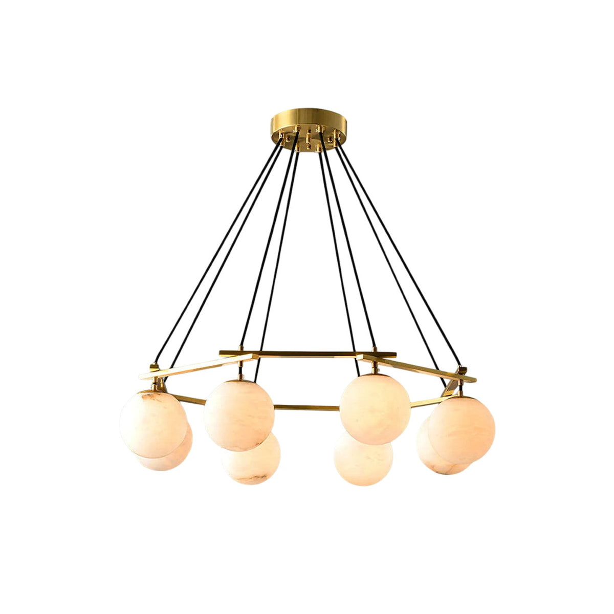 Sugheto Alabaster Chandelier