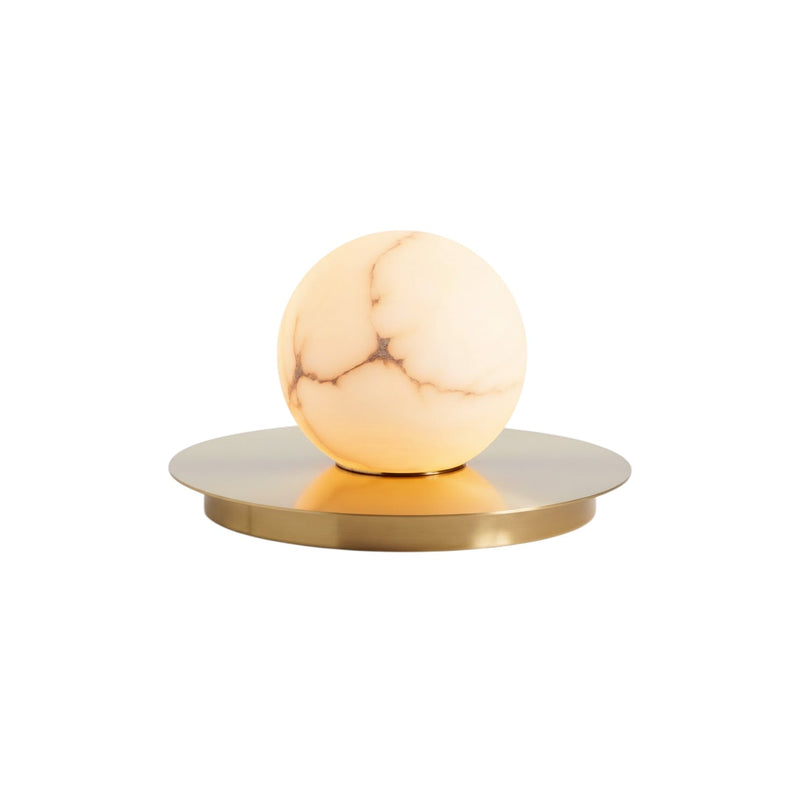 Corvone Alabaster Mini Moon Table Lamp