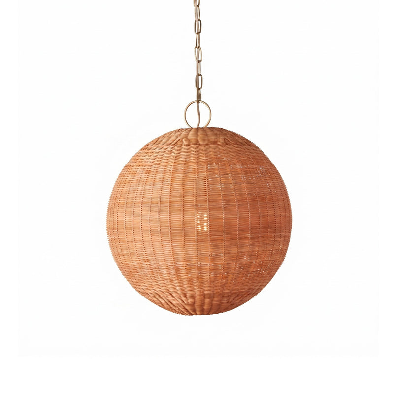Capri Round Rattan Pendant Lamp