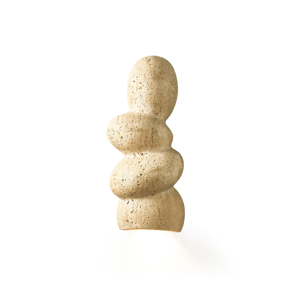 Lunora Travertine Wall Lamp