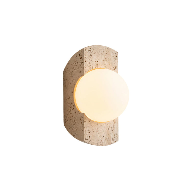Ernesto Travertine Wall Lamp