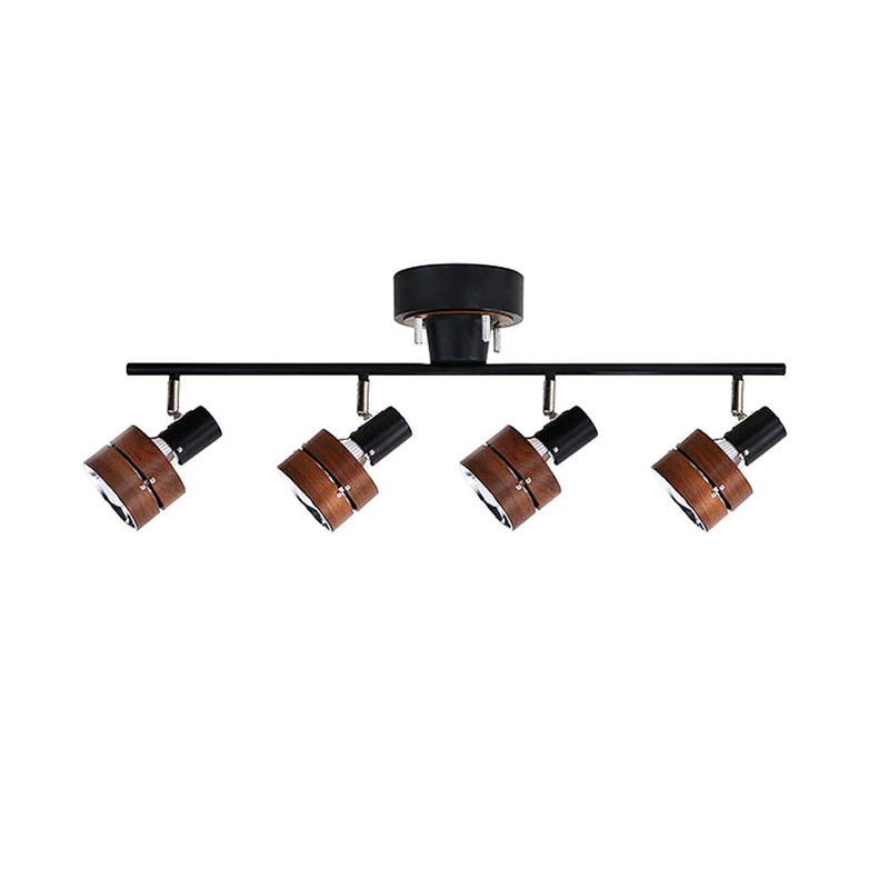 Santetto Cylindrical Nordic 4-Light Spotlight