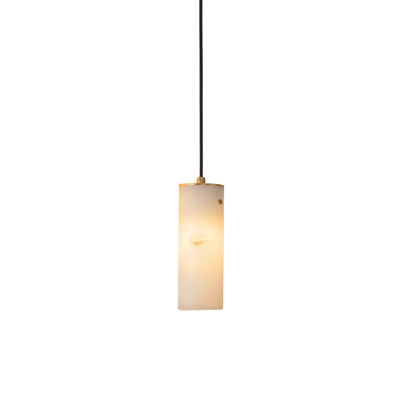 Gambesco Alabaster Vertical Pendant Light