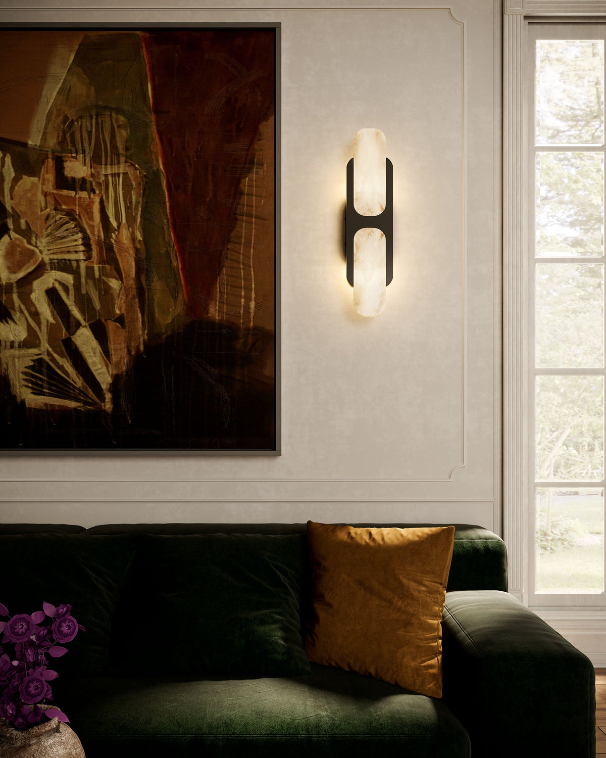 Faldana Alabaster Wall Lamp