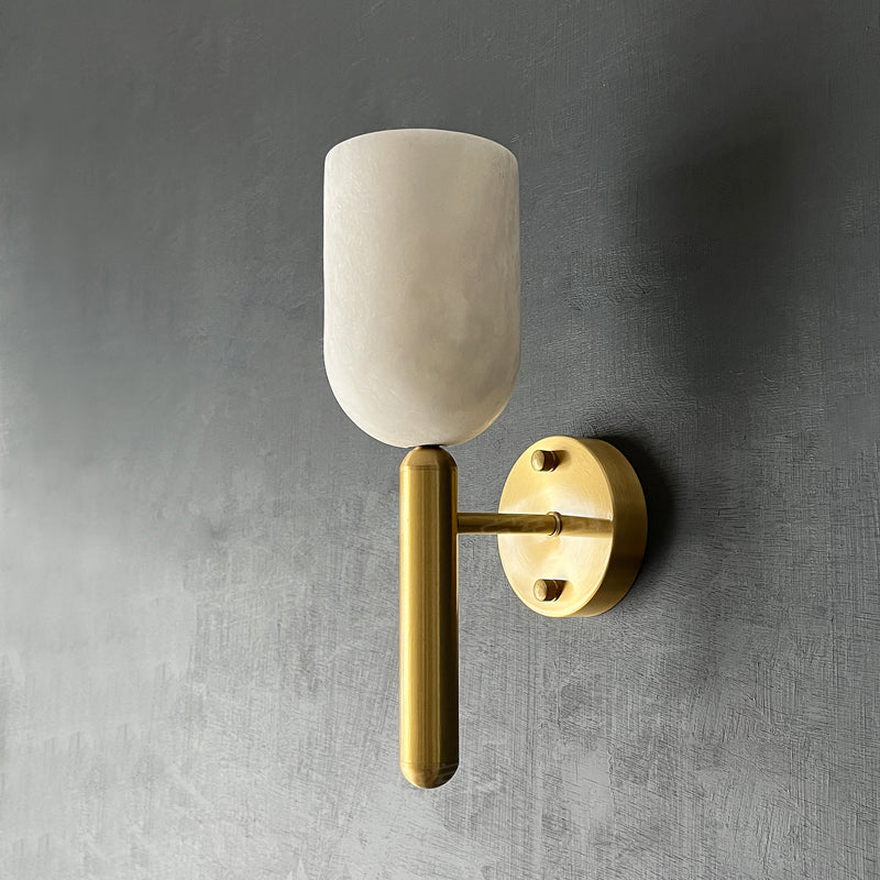 Privana Alabaster Wall Lamp