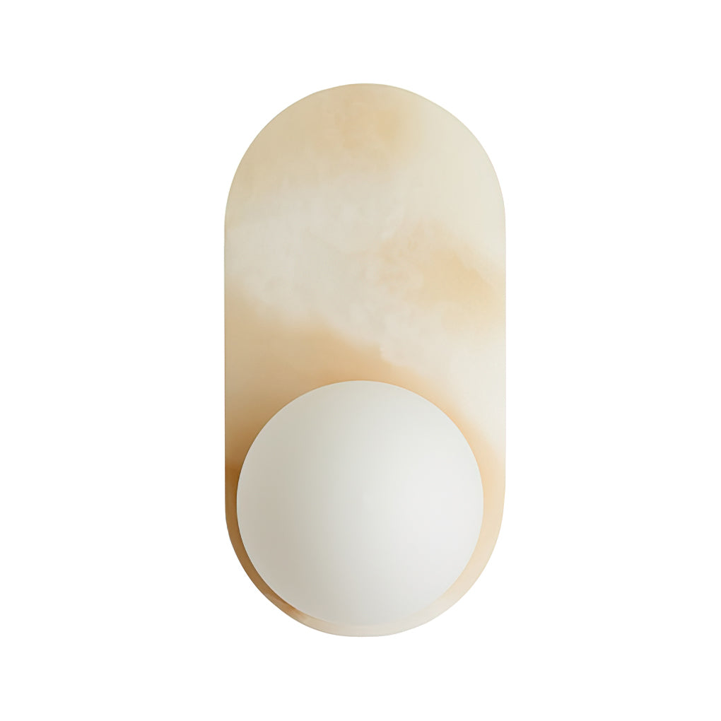 Malveno Arch Onyx Wall Lamp
