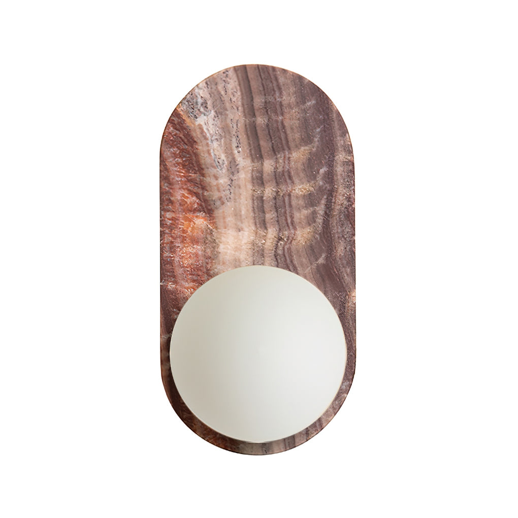 Malveno Arch Onyx Wall Lamp