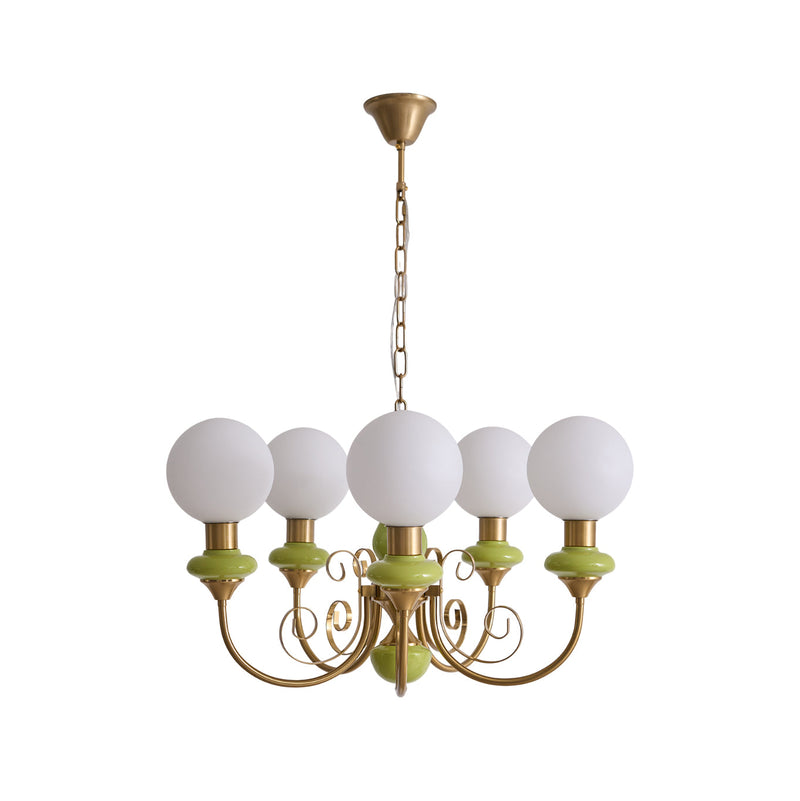 Brunino Glass Onyx Chandelier