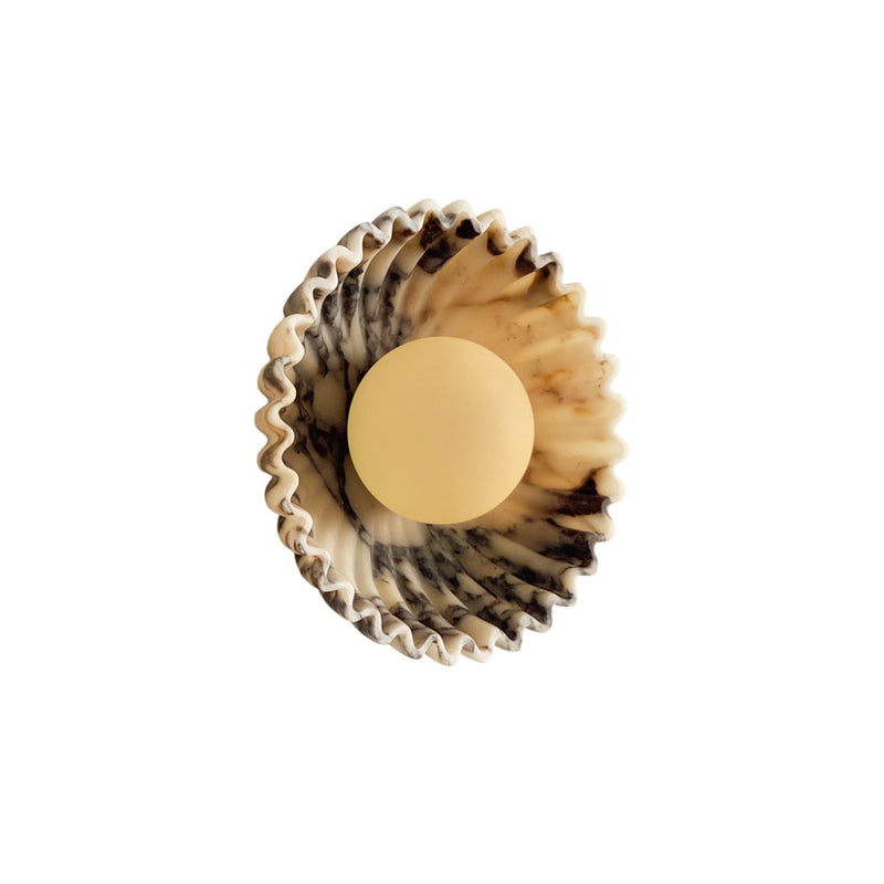 Erice Small Marble Sconce