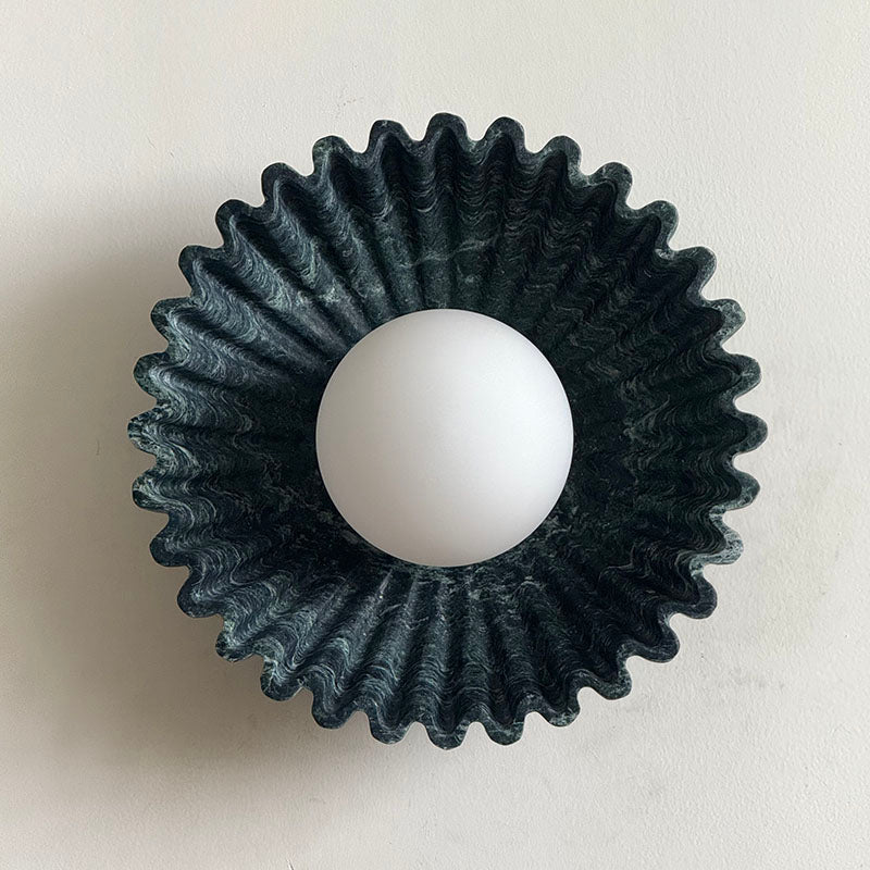 Erice Small Marble Sconce