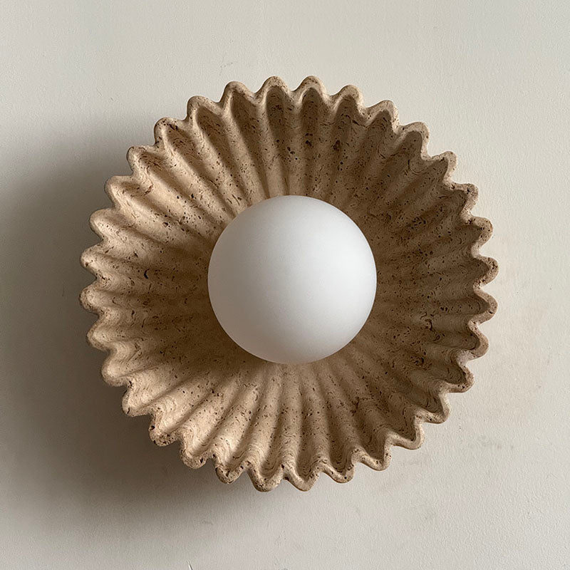 Erice Small Marble Sconce