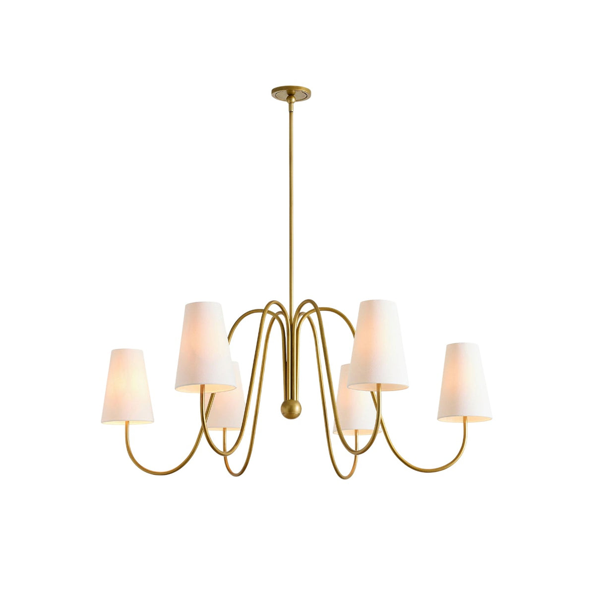 Bussola Curved Chandelier