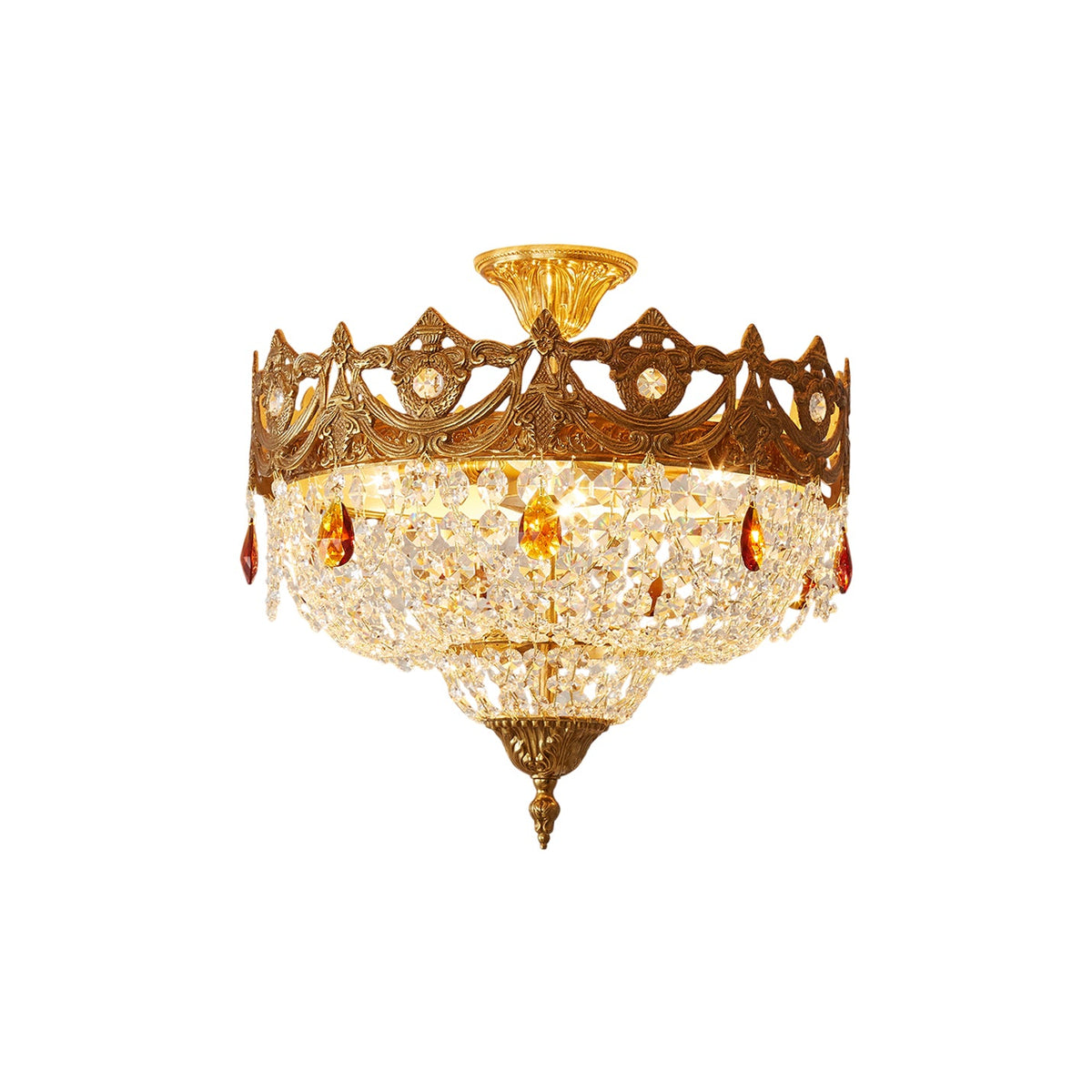 Baldo Crystal Ceiling Lamp