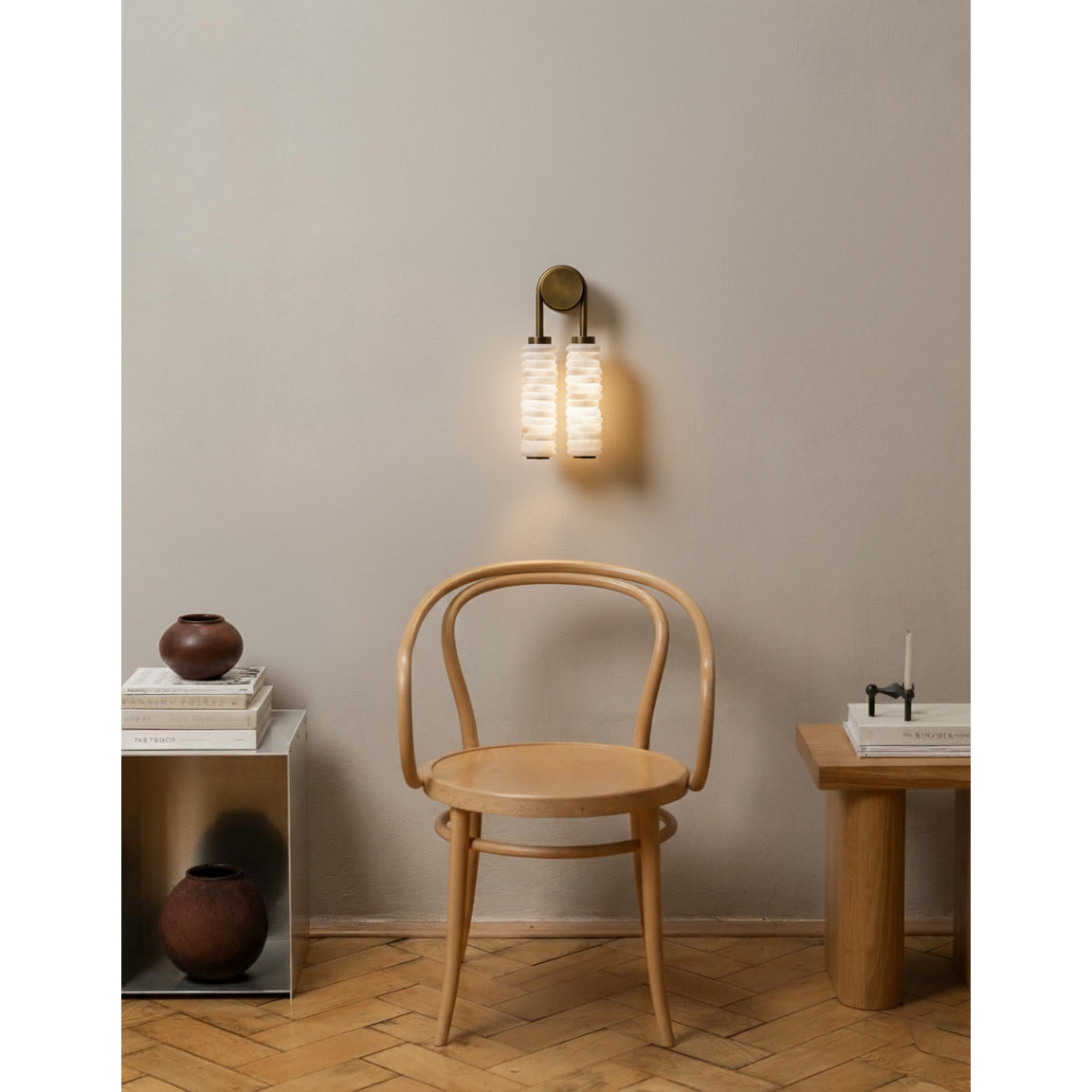 Ludovico Alabaster Wall Lamp