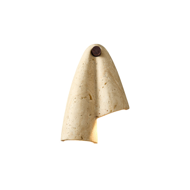 Noletta Travertine Wall Lamp