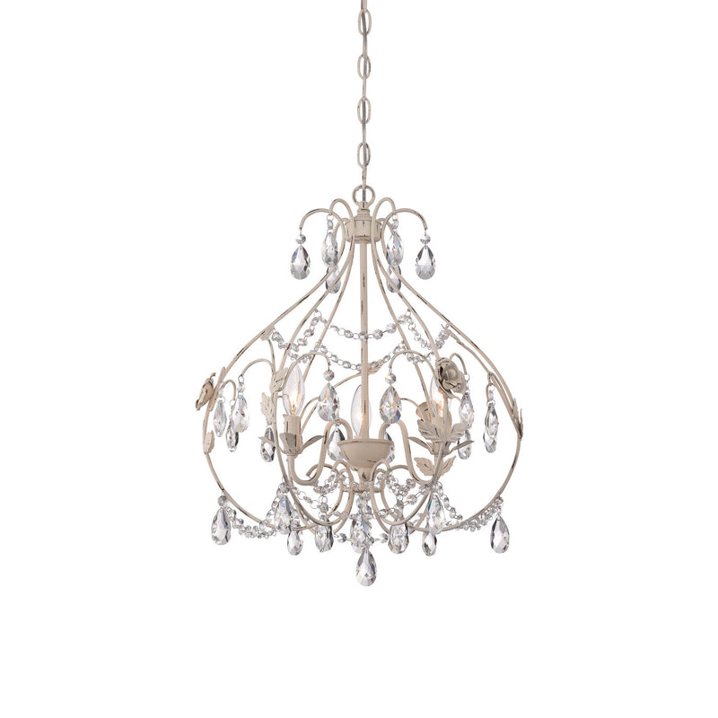 Scudone Blanc Chandelier