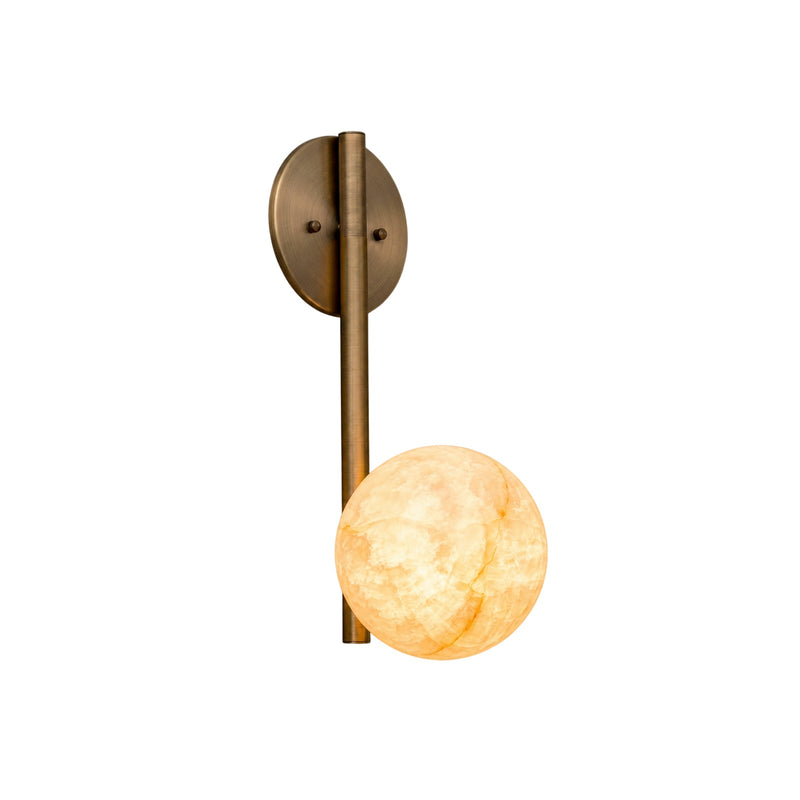 Perugia Alabaster Wall Sconce