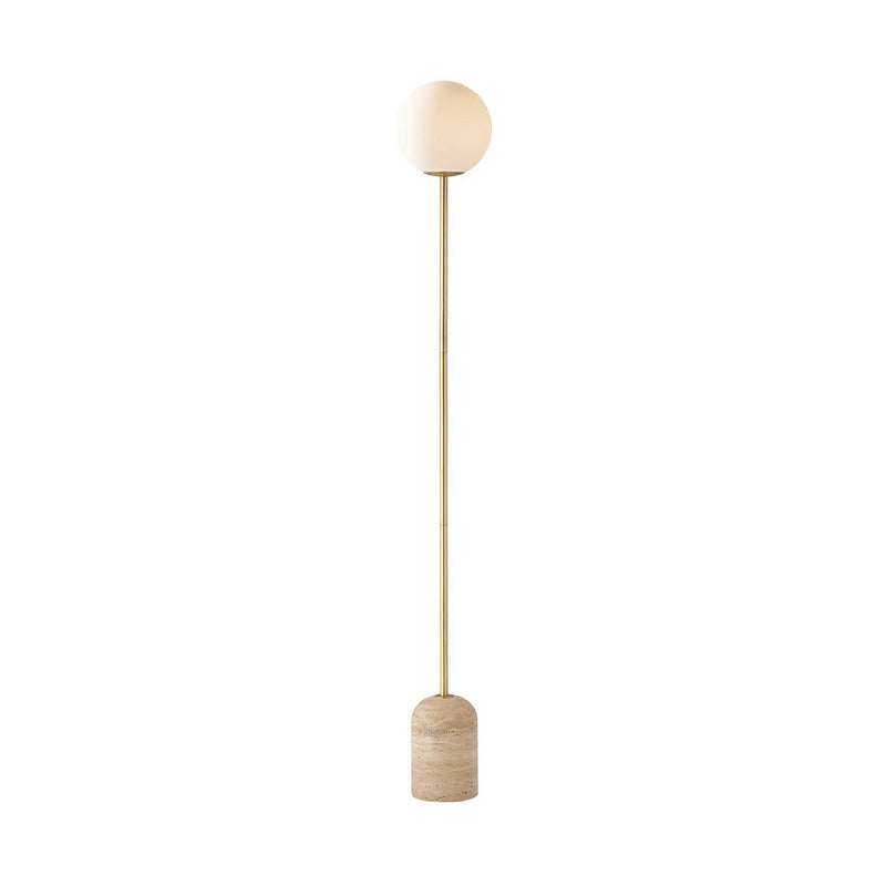 Roccia Travertine Floor Lamp