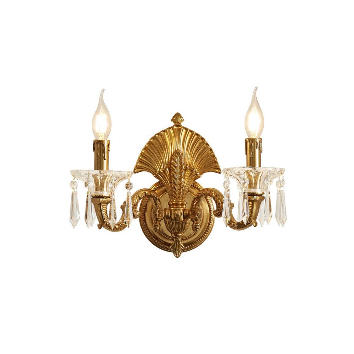Lauro Brass Wall Sconce
