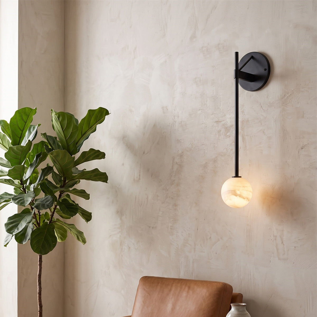 Alloro Alabaster Wall Lamp