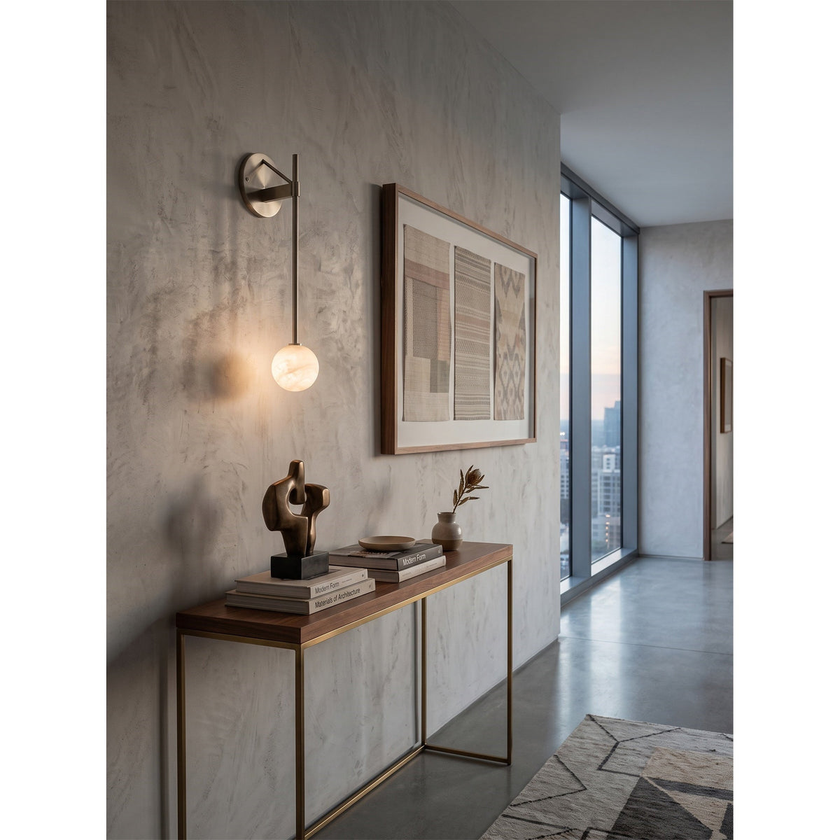 Alloro Alabaster Wall Lamp