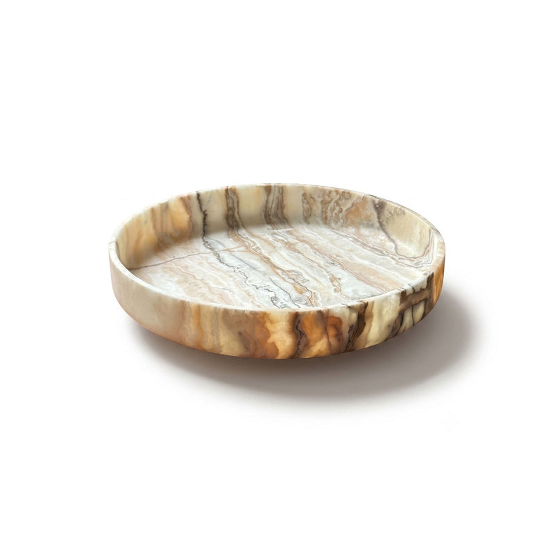 Enrico Stone Round Tray