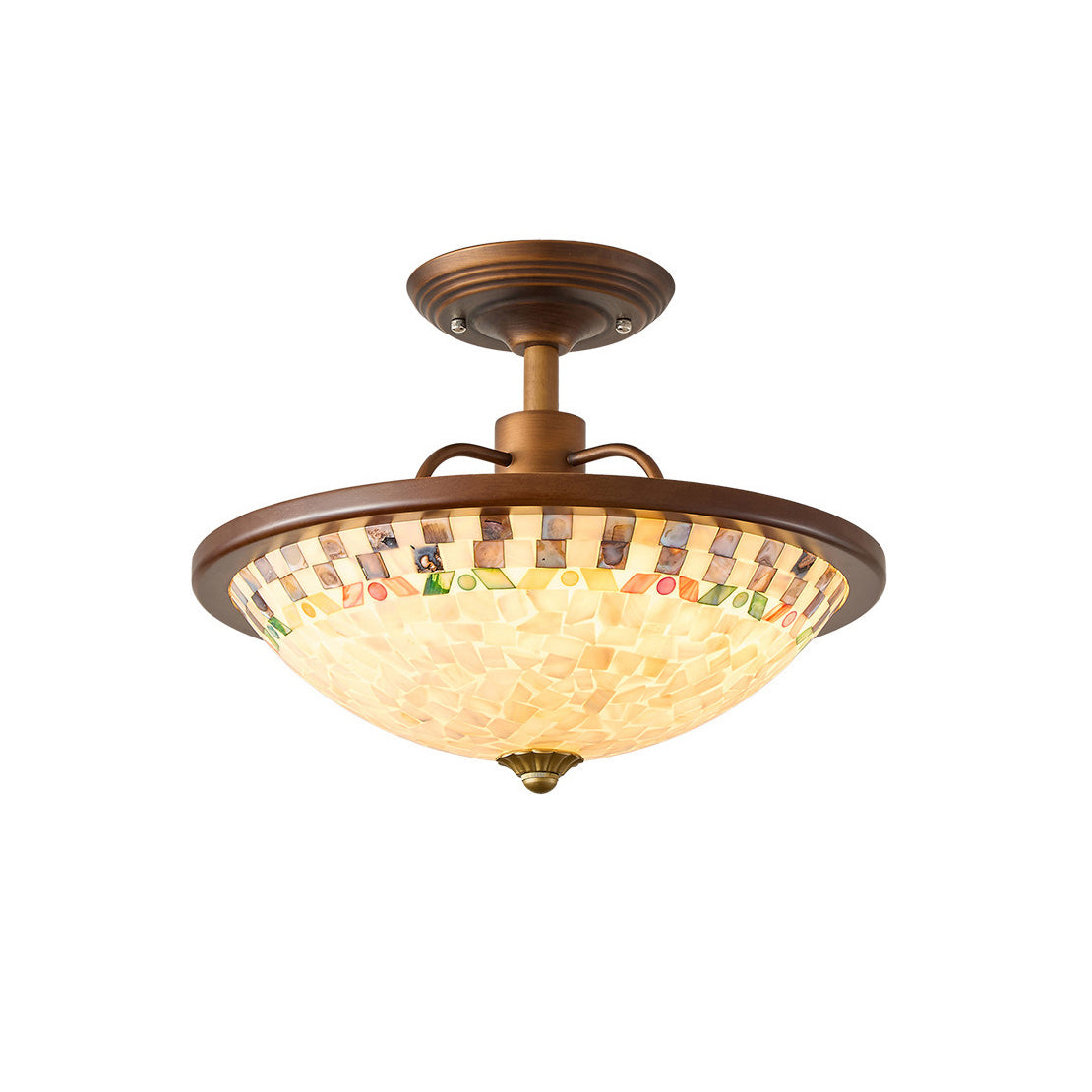 Cesena Mosaic Flush Mount