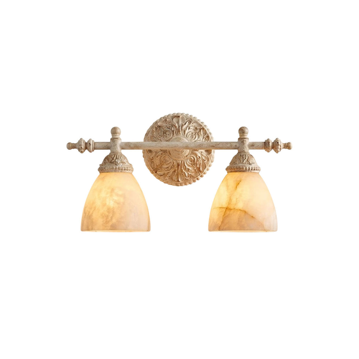 Michele Alabaster Vanity Wall Sconce