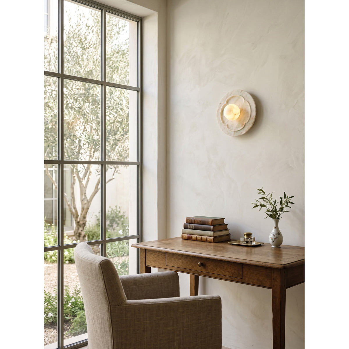 Argento Marble Wall Sconce