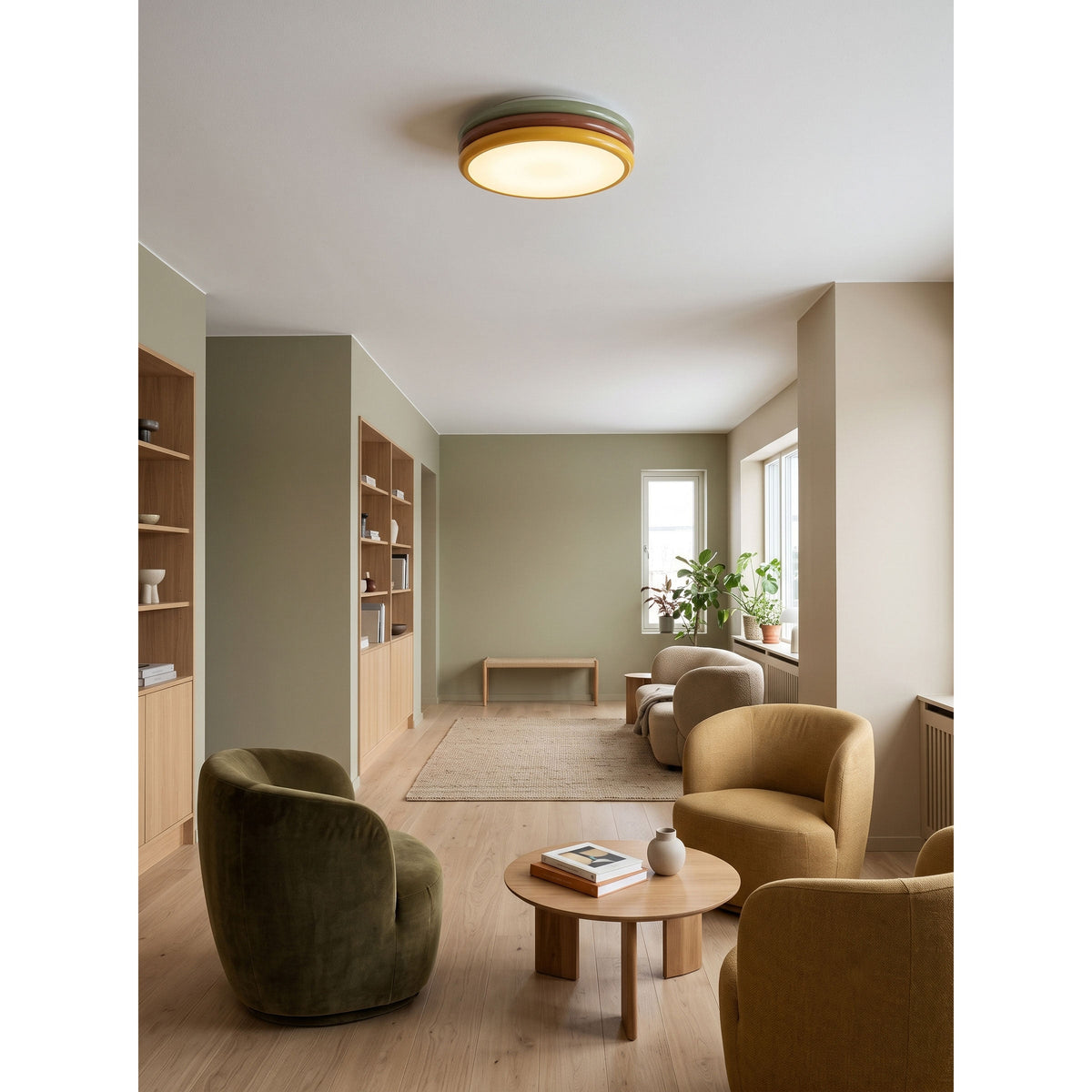 Fico Stack Flush Mount
