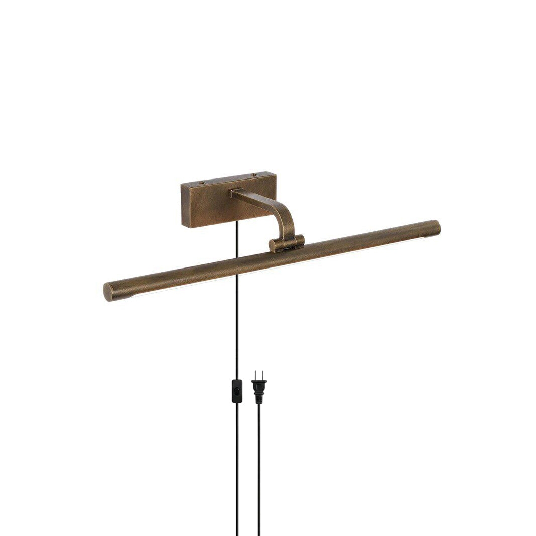 Zaffiro Plug-in Brass Wall Sconce