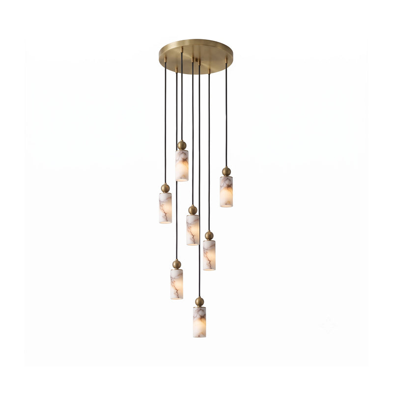 Taormina Cluster Alabaster Chandelier