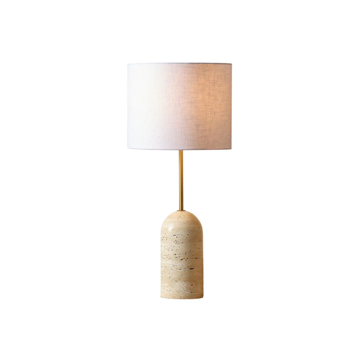 Raniero Travertine Table Lamp