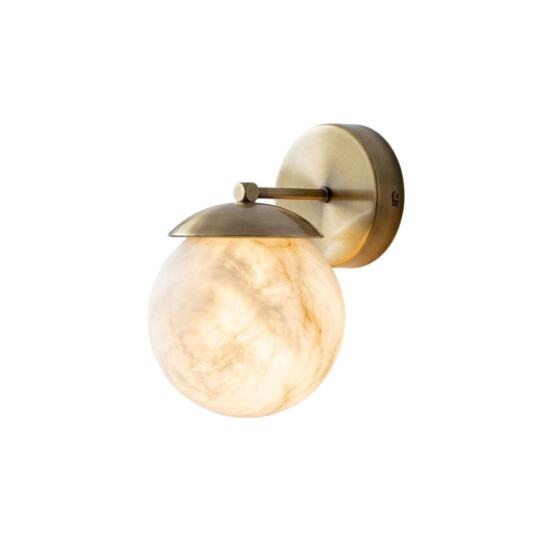 Foligno Alabaster Julep Wall Sconce