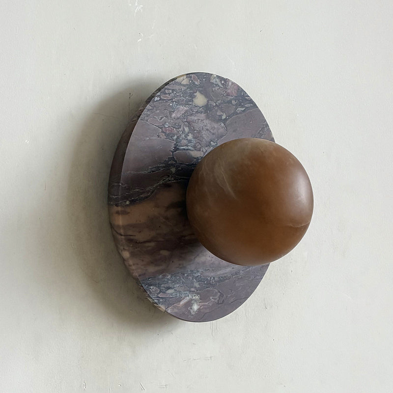 Marsala Stone Wall Sconce