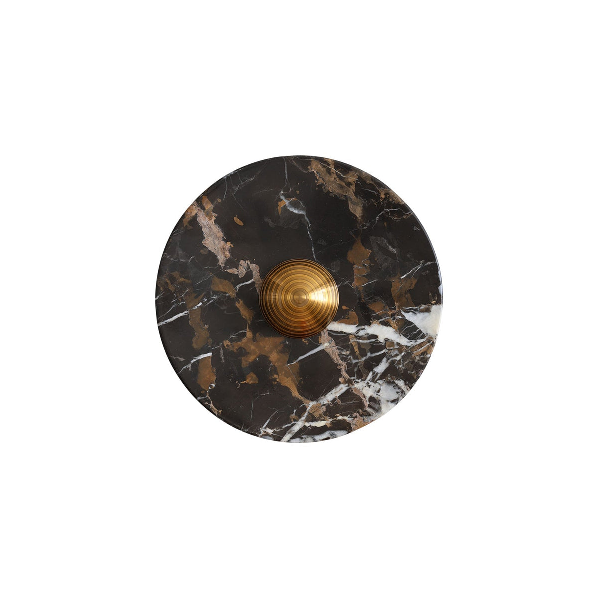 Brunello Gold Black Marble Wall Sconce
