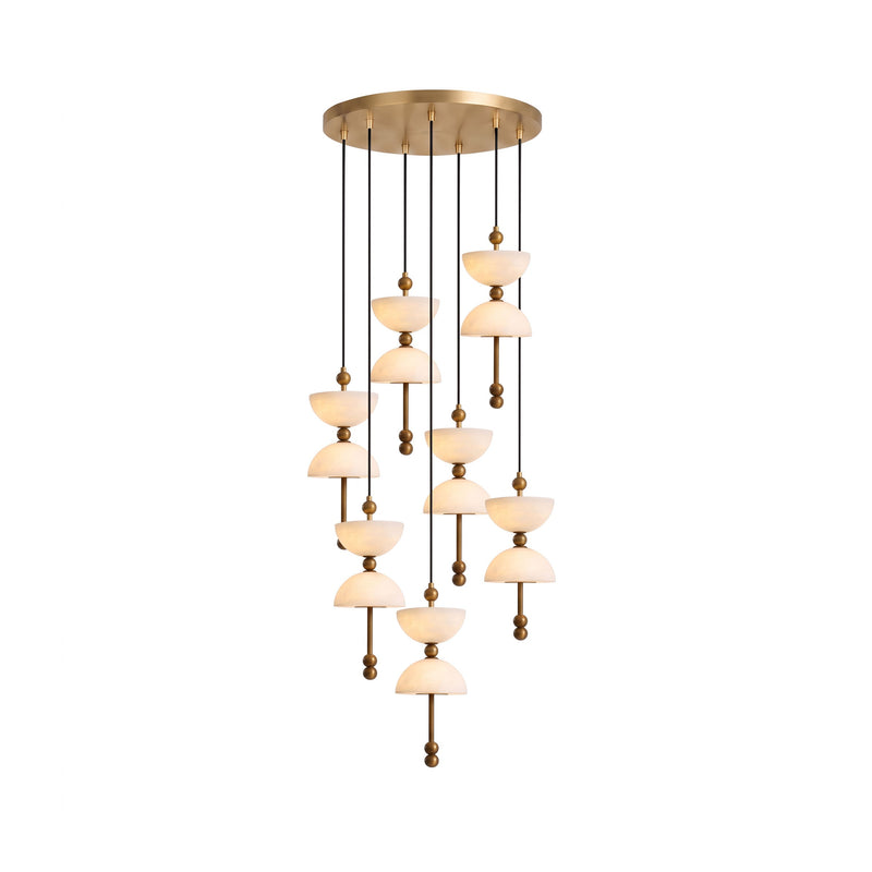 Chiave Alabaster Chandelier