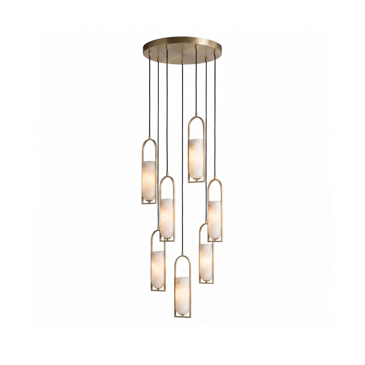 Ines Cluster Alabaster Chandelier