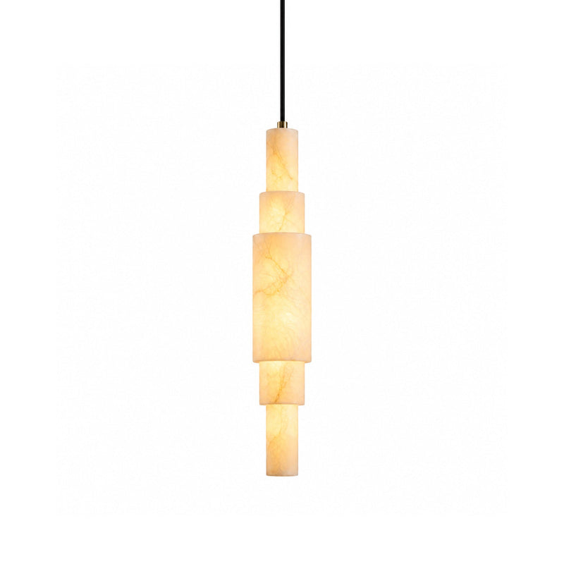 Ragusa Alabaster Tiered Pendant Lamp