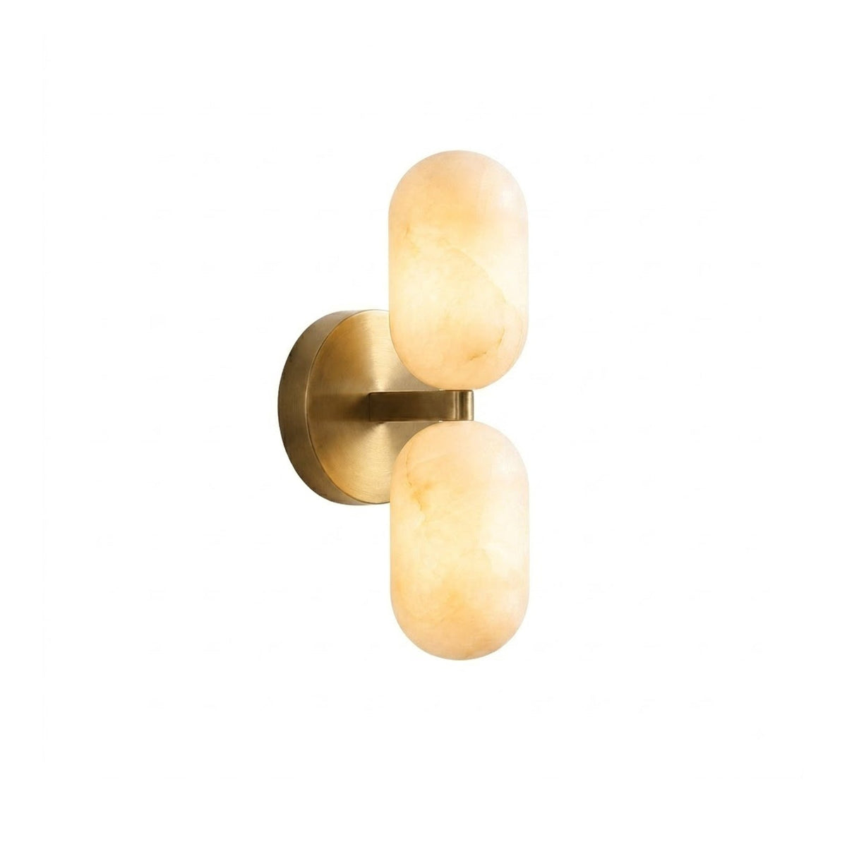 Ancora Alabaster Wall Sconce