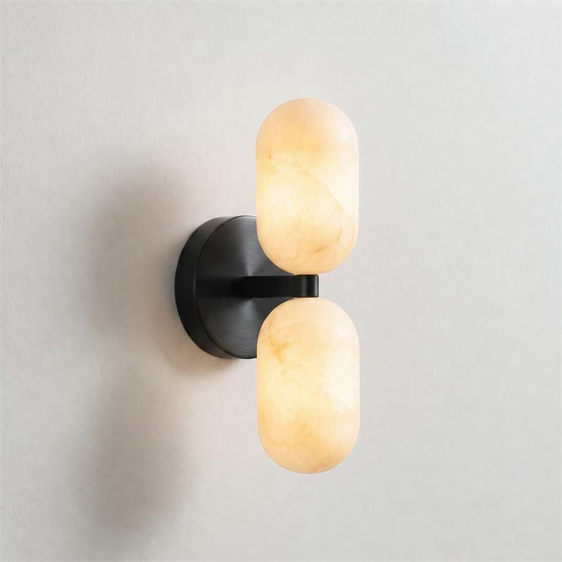 Ancora Alabaster Wall Sconce