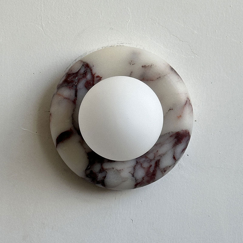 Emiliano Travertine Marble Wall Sconce