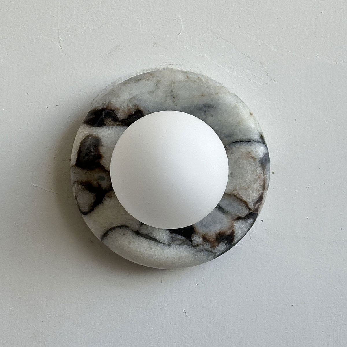 Emiliano Travertine Marble Wall Sconce
