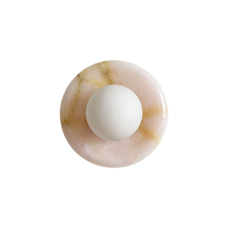 Gelso Onyx Pink Wall Sconce
