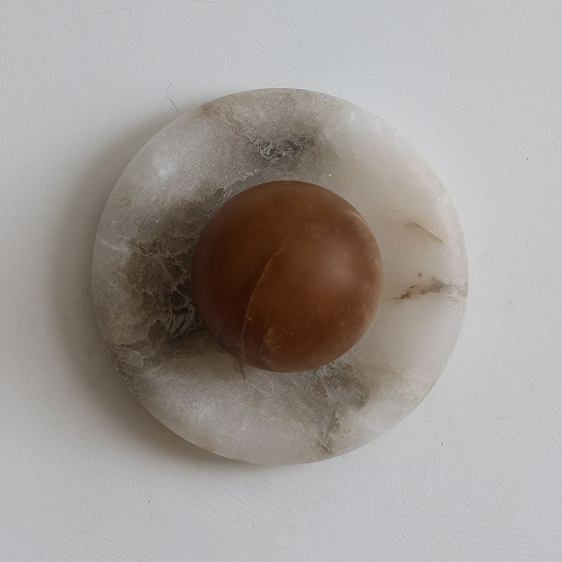 Gelso Alabaster Spain Wall Sconce