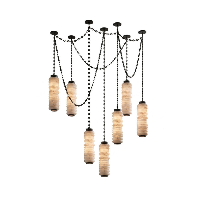Ludovico Alabaster Chain Chandelier