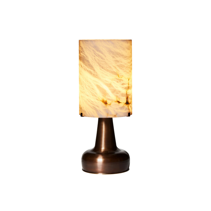 Perla Alabaster Shaped Table Lamp