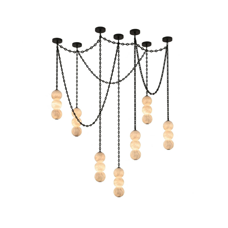 Cielo Alabaster Chain Chandelier