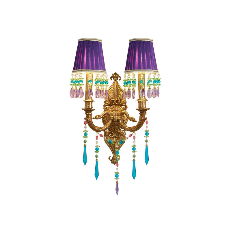 Terni Peacock Wall Sconce